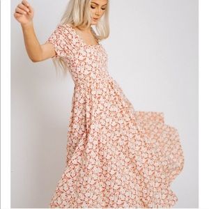 NWT FREE PEOPLE | She’s a Dream Midi Dress